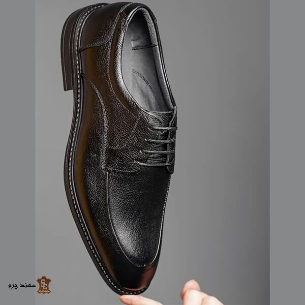 کفش مجلسی مردانه چرم طبیعی کدB2-123